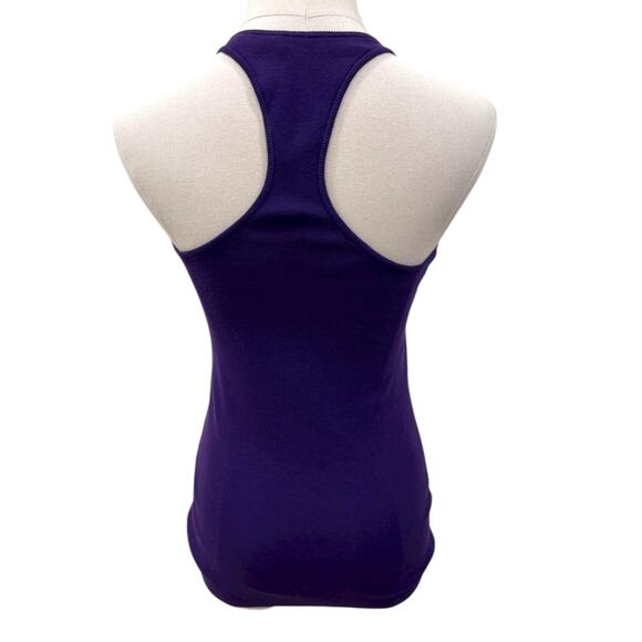 A.L.C. Nello High Neck Racerback Tank Top In Purple - Picture 2 of 6